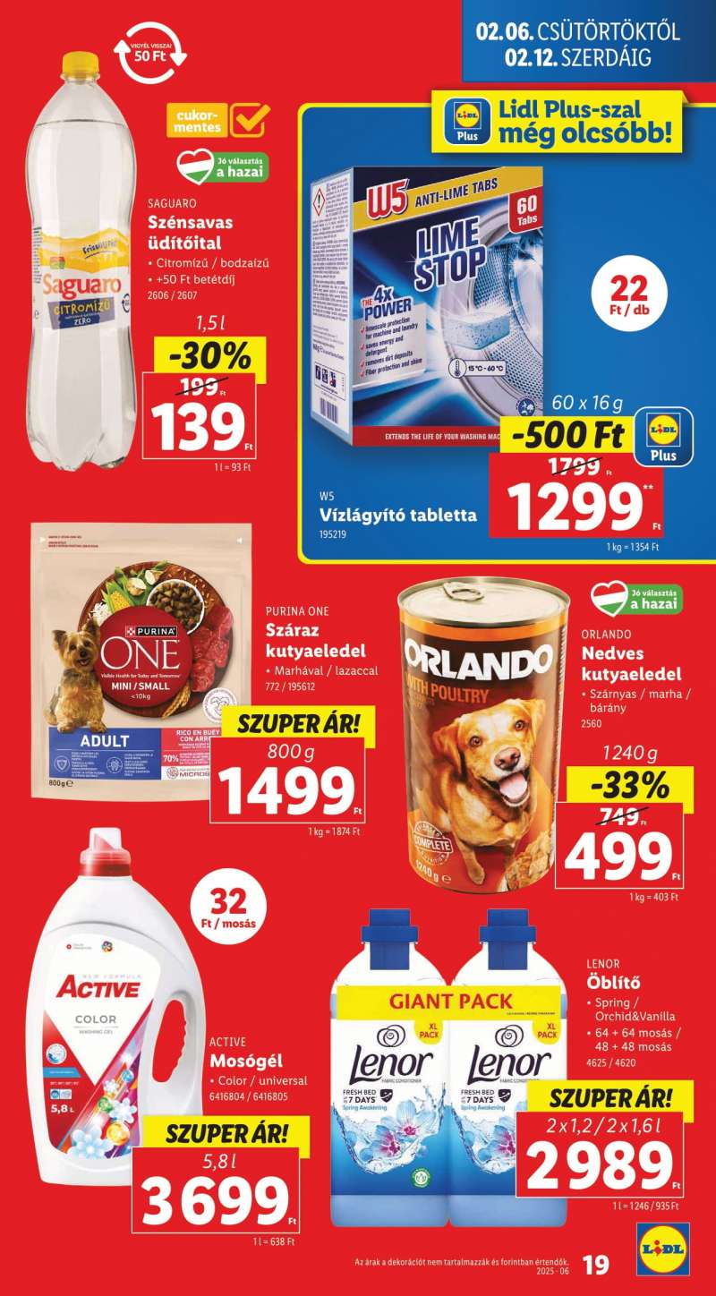 Lidl Akciós Újság 19 oldal