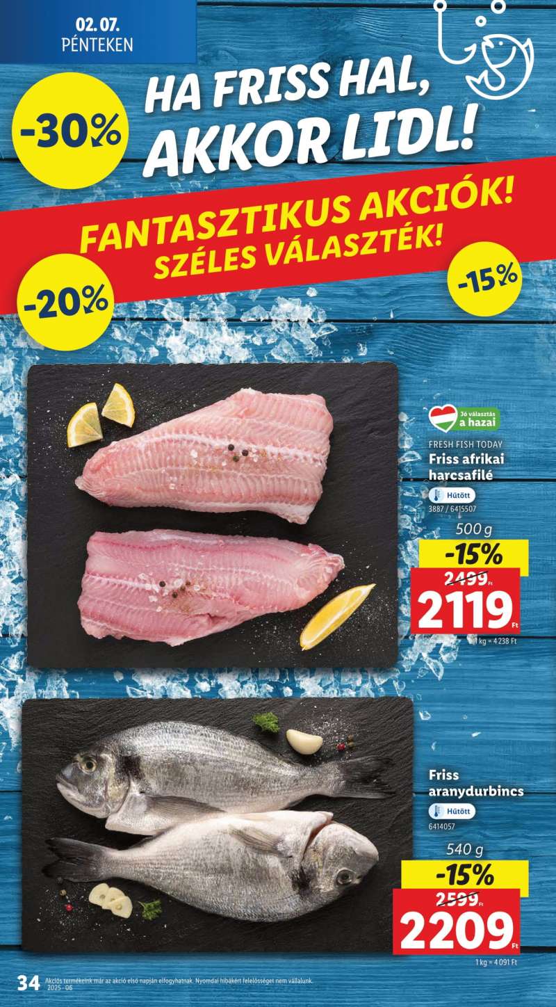 Lidl Akciós Újság 34 oldal