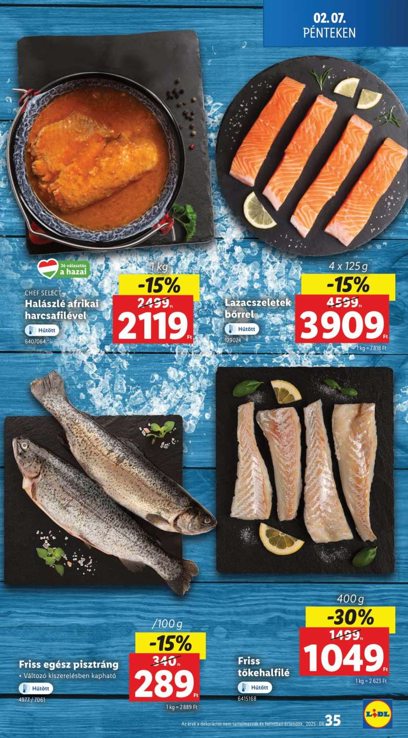 Lidl Akciós Újság 35 oldal