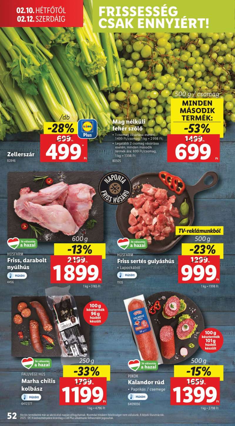 Lidl Akciós Újság 52 oldal