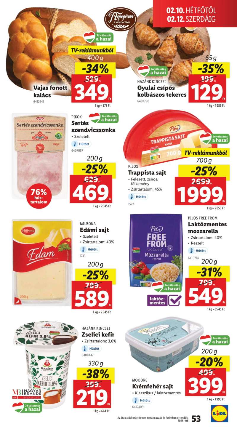 Lidl Akciós Újság 53 oldal