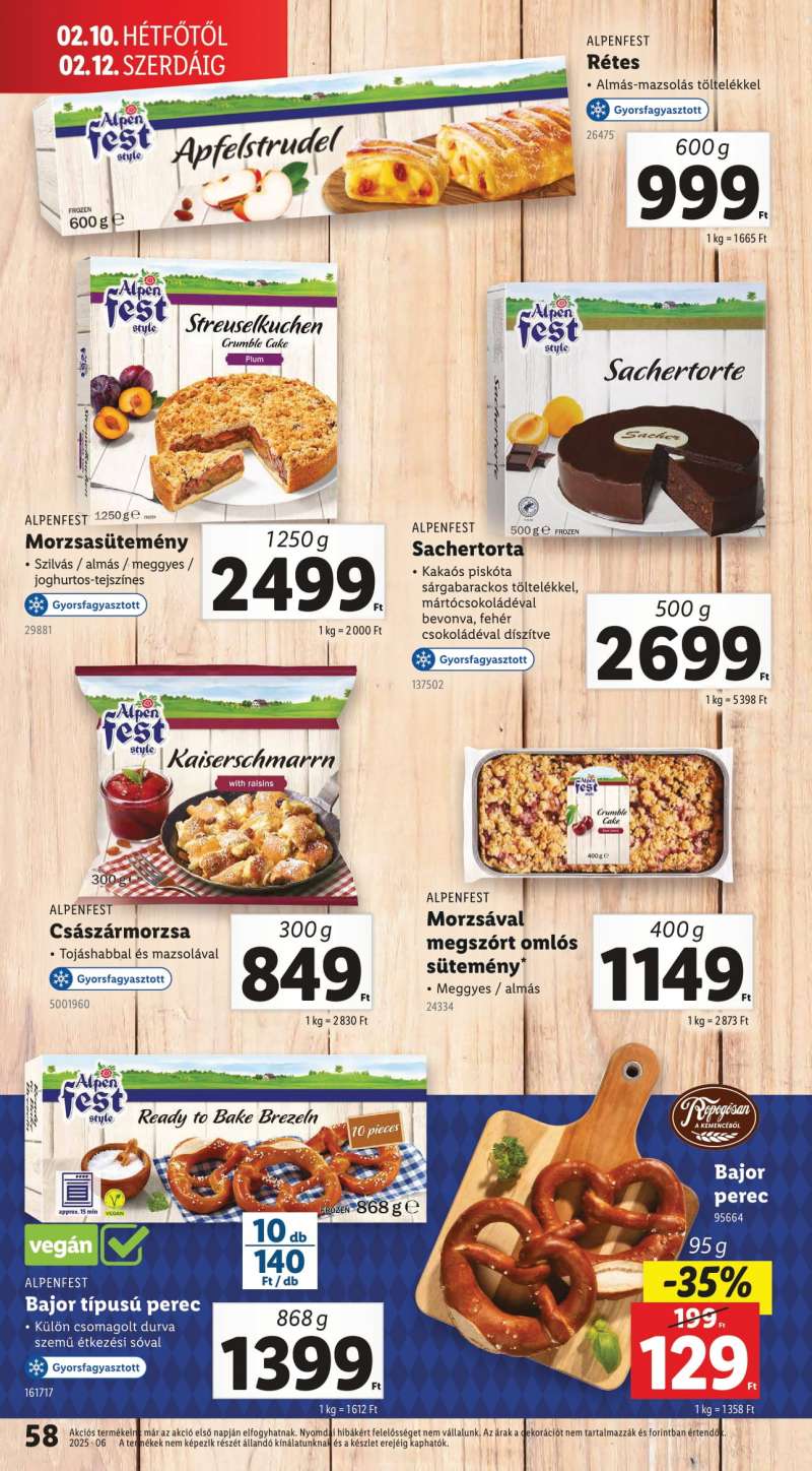 Lidl Akciós Újság 58 oldal