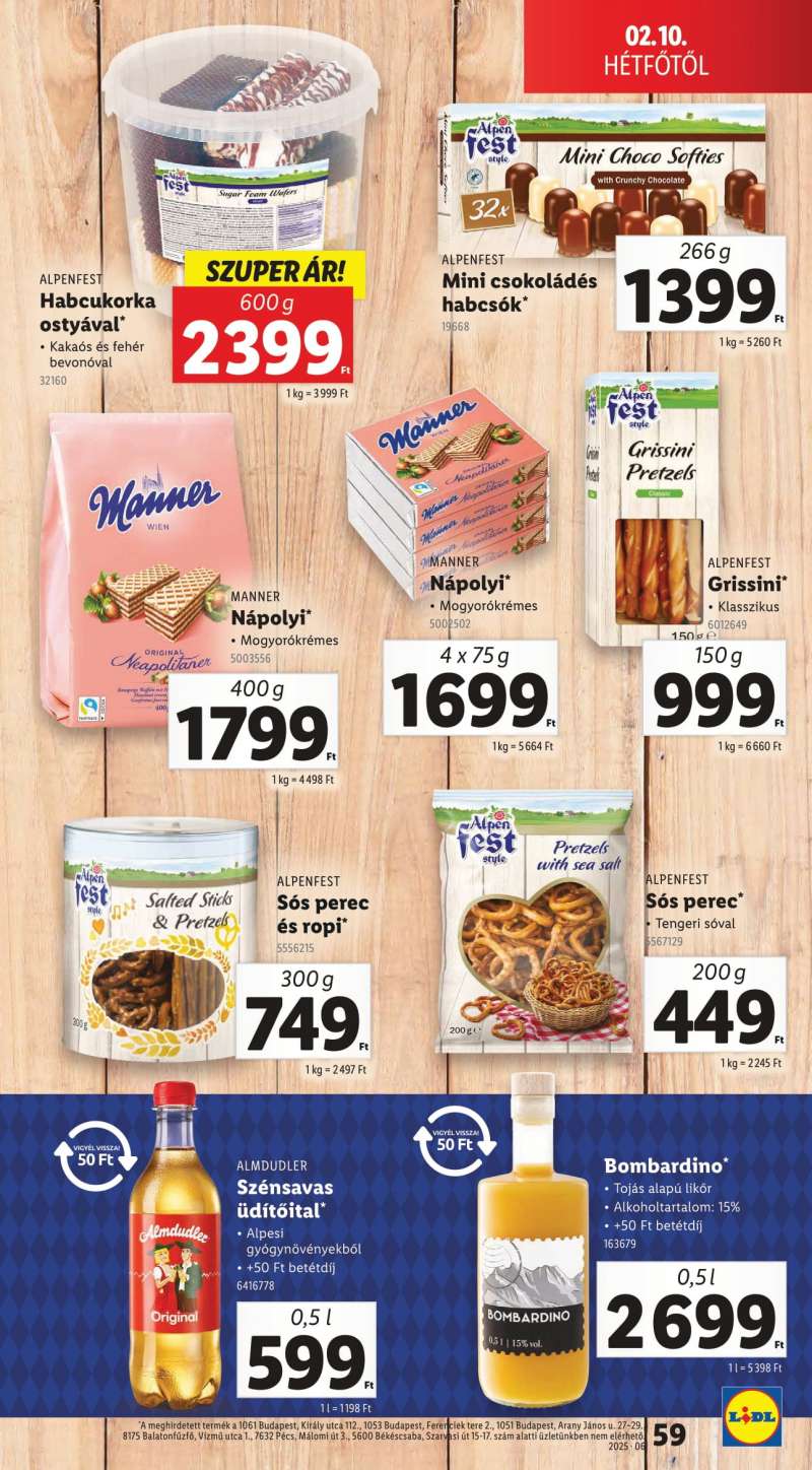 Lidl Akciós Újság 59 oldal