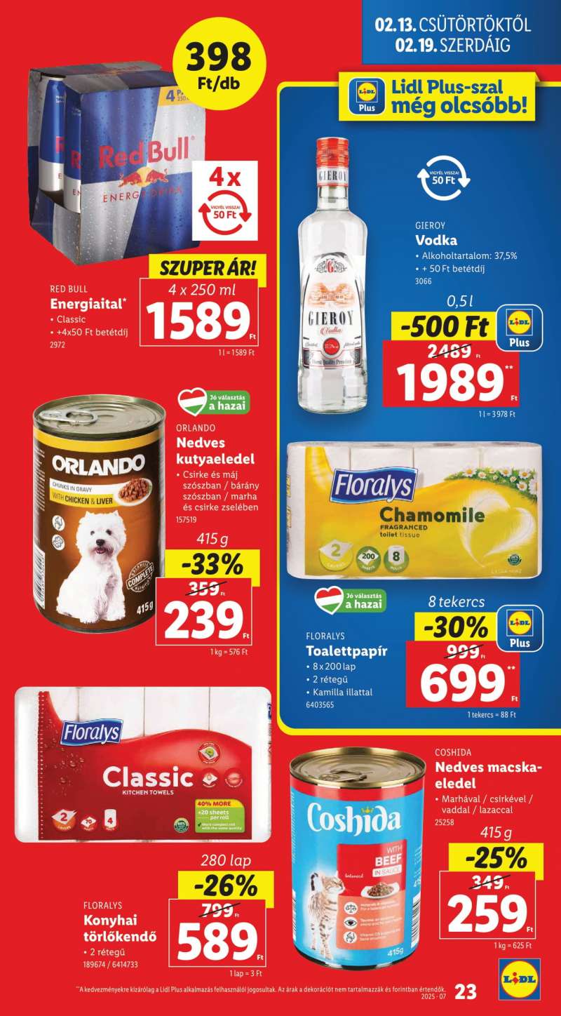 Lidl Akciós Újság 23 oldal