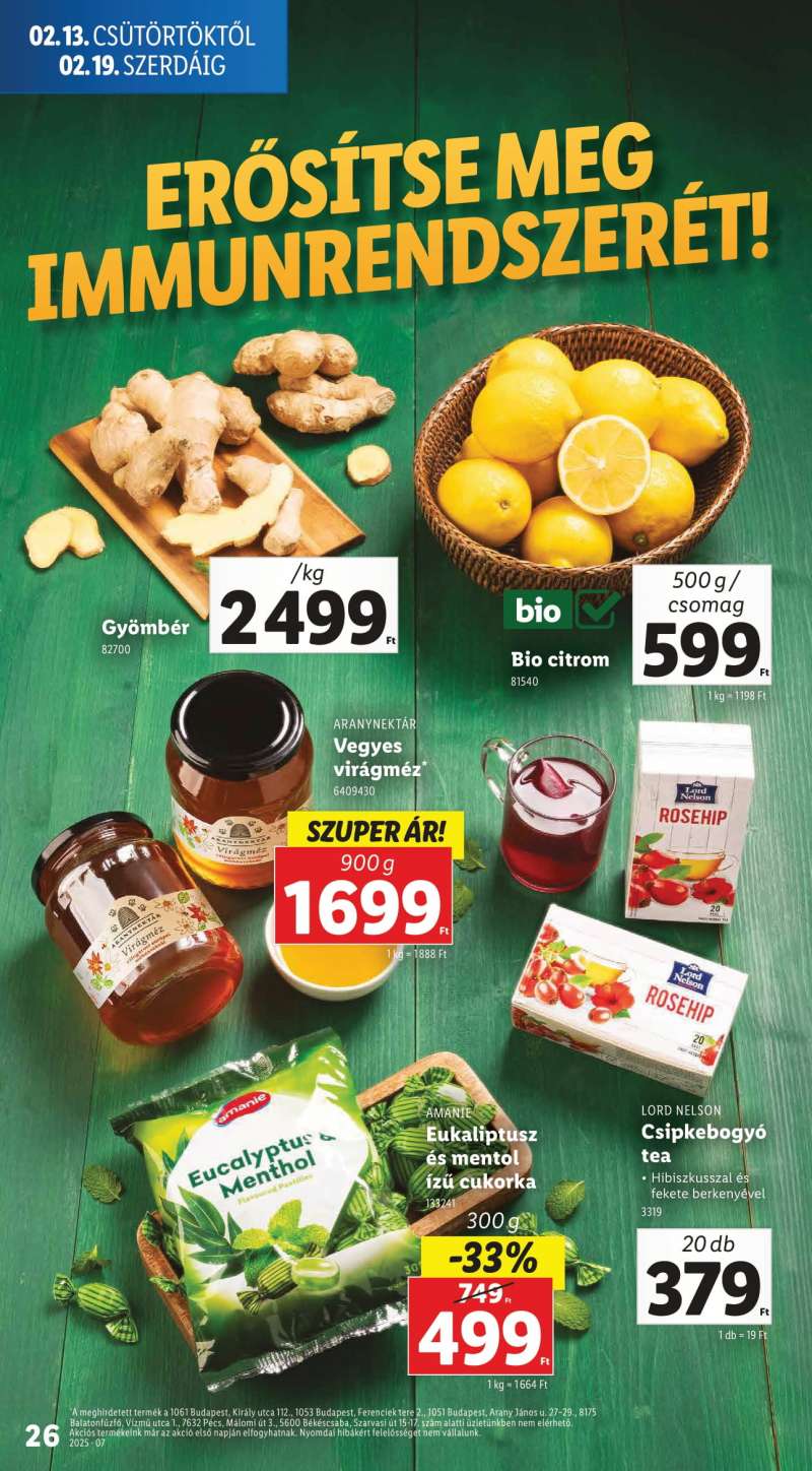 Lidl Akciós Újság 26 oldal