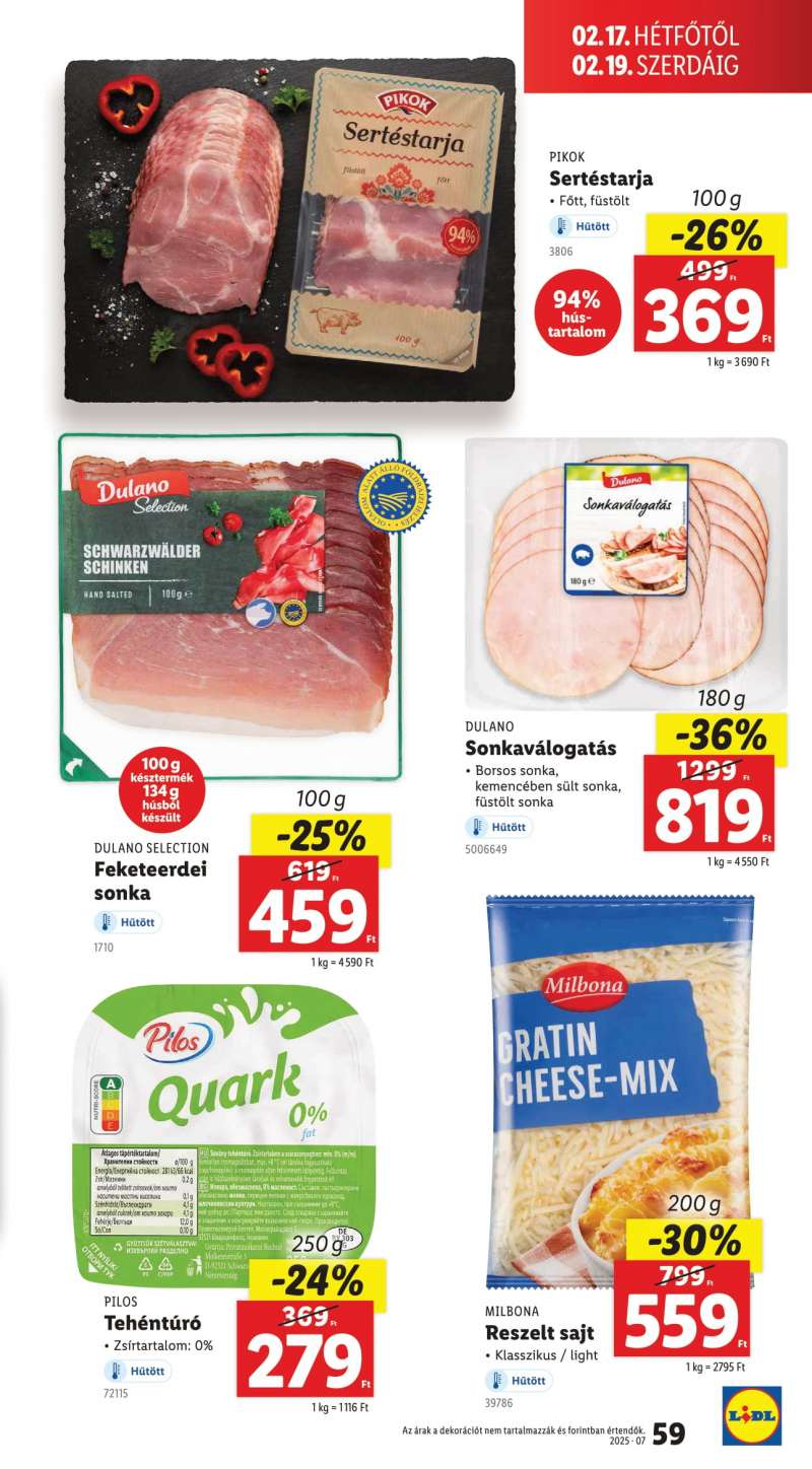 Lidl Akciós Újság 59 oldal