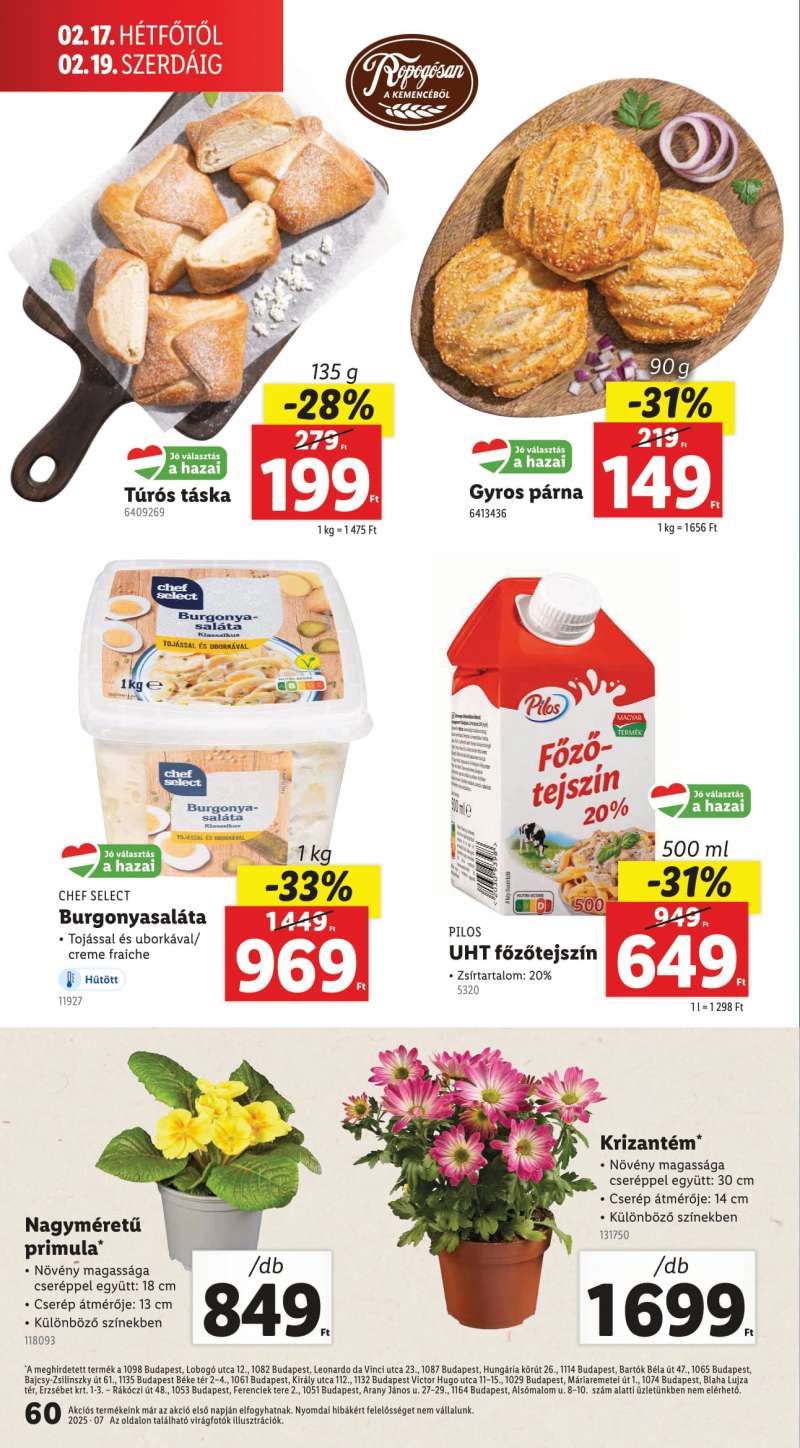 Lidl Akciós Újság 60 oldal