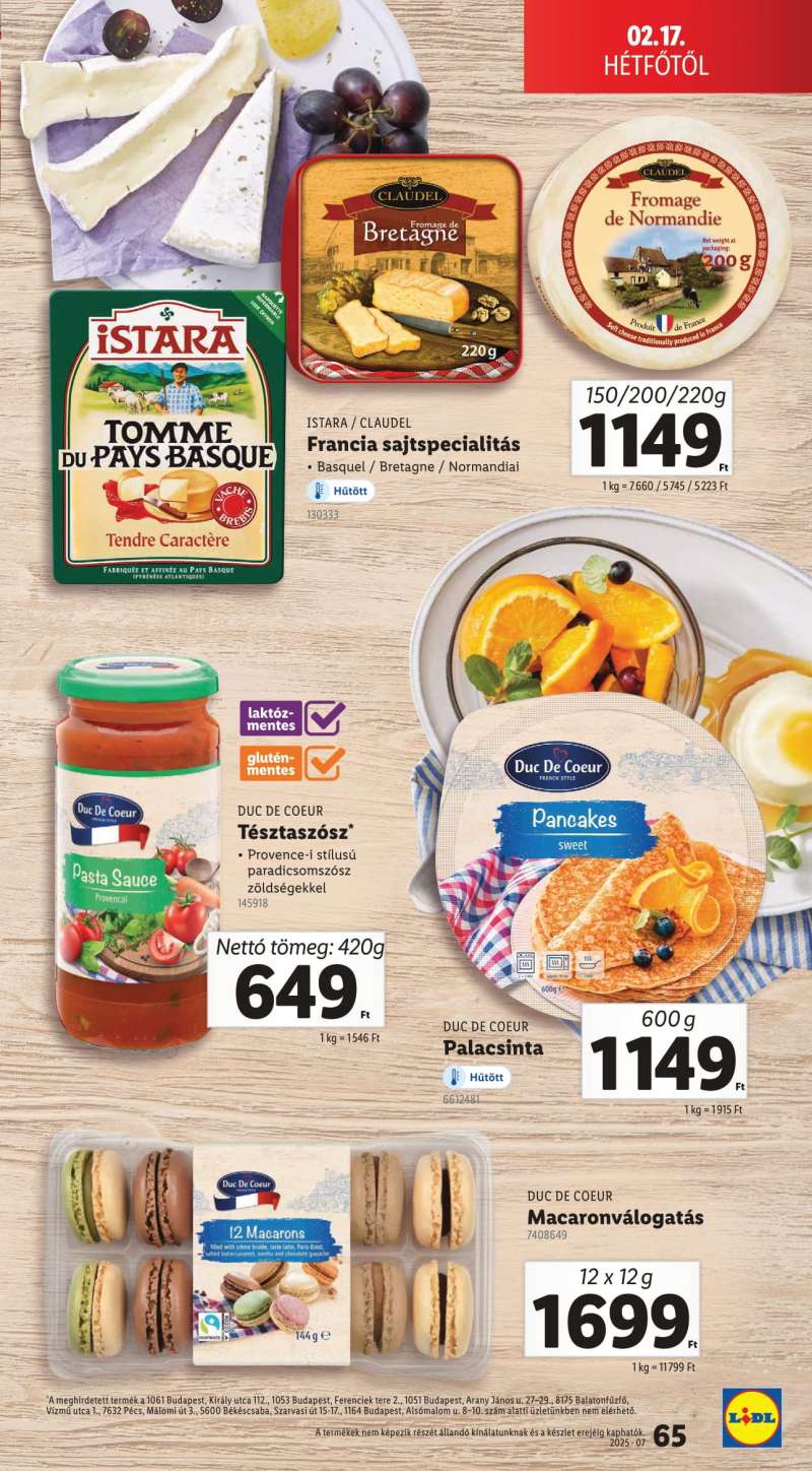 Lidl Akciós Újság 65 oldal