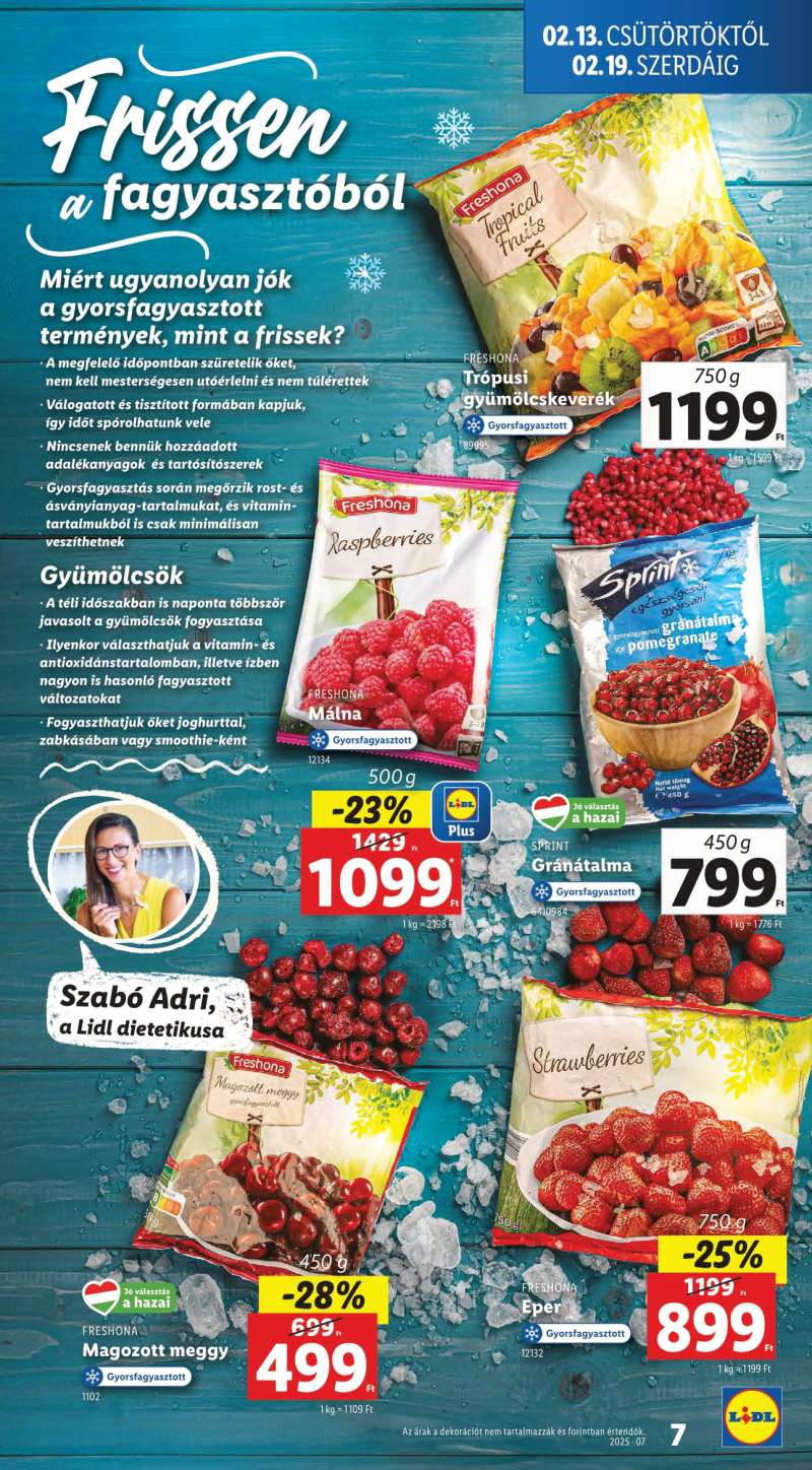 Lidl Akciós Újság 7 oldal