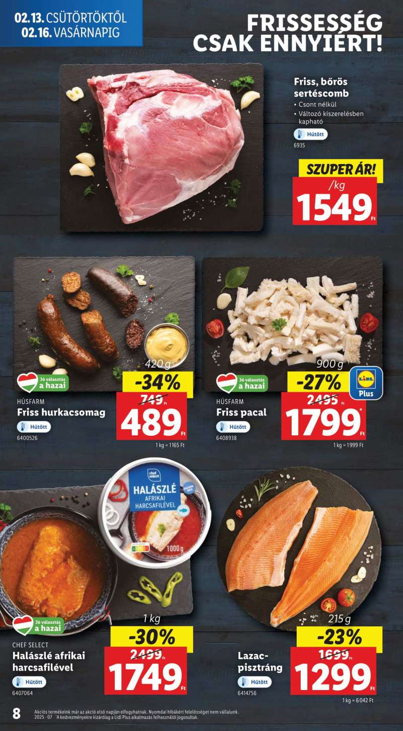 Lidl Akciós Újság 8 oldal