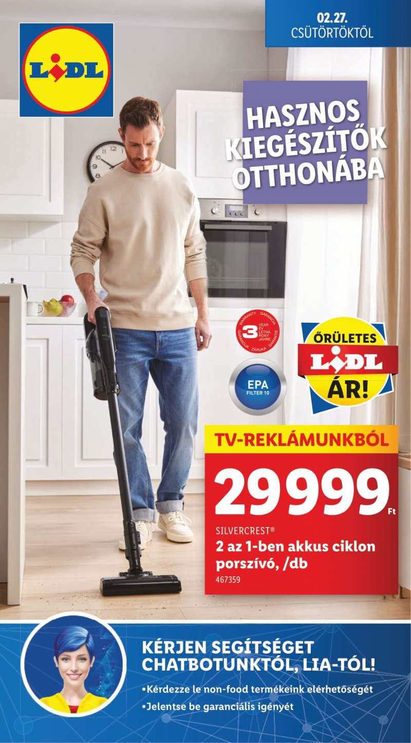 Lidl Akciós Újság NonFood 1 oldal