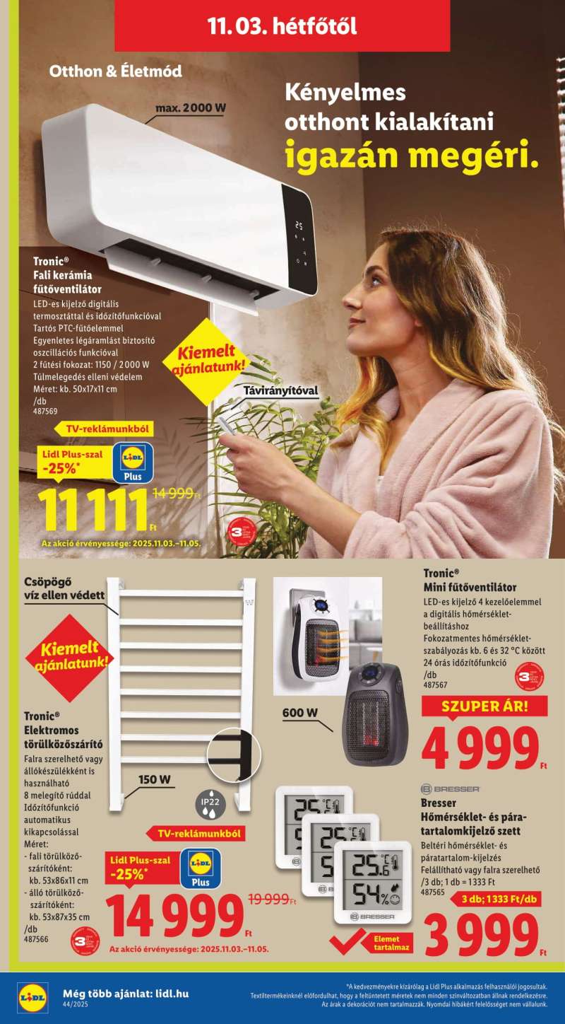 Lidl Akciós Újság NonFood 12 oldal