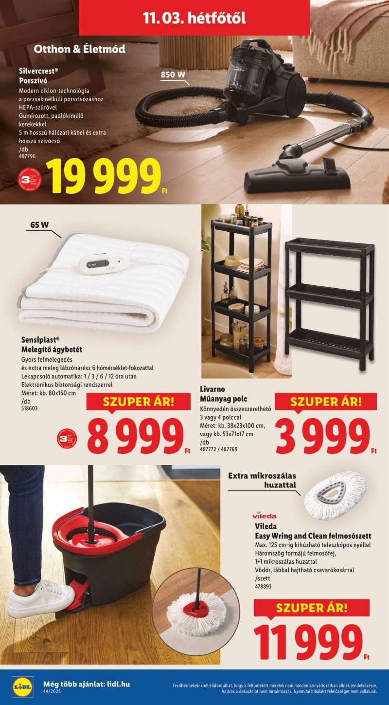 Lidl Akciós Újság NonFood 16 oldal