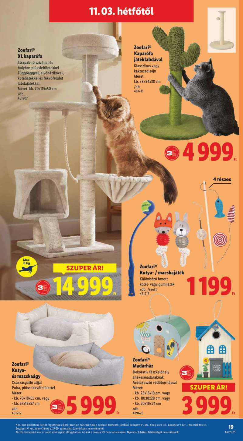 Lidl Akciós Újság NonFood 19 oldal