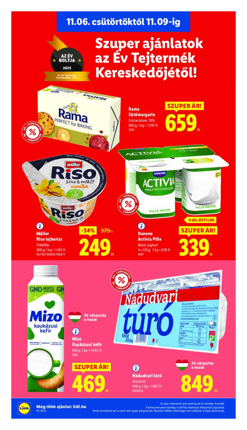 Lidl Érvényes 11.06-tól 10 oldal