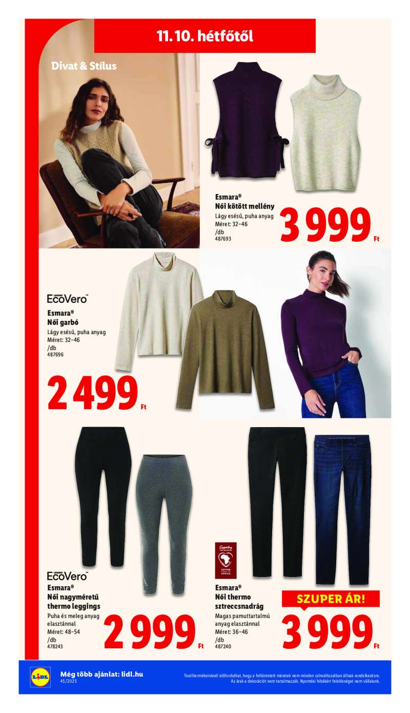 Lidl Érvényes 11.06-tól 32 oldal