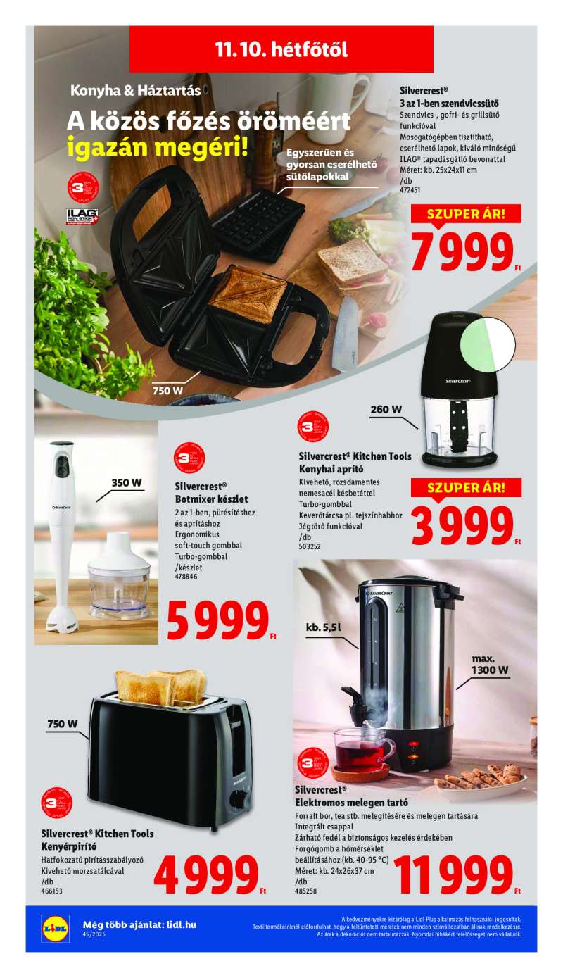 Lidl Érvényes 11.06-tól 36 oldal