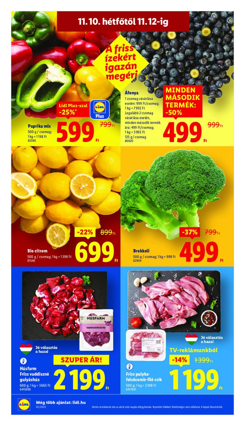 Lidl Érvényes 11.06-tól 38 oldal