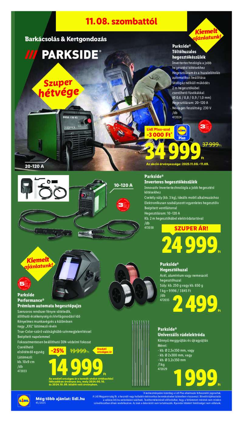 Lidl Érvényes 11.08-től 2 oldal