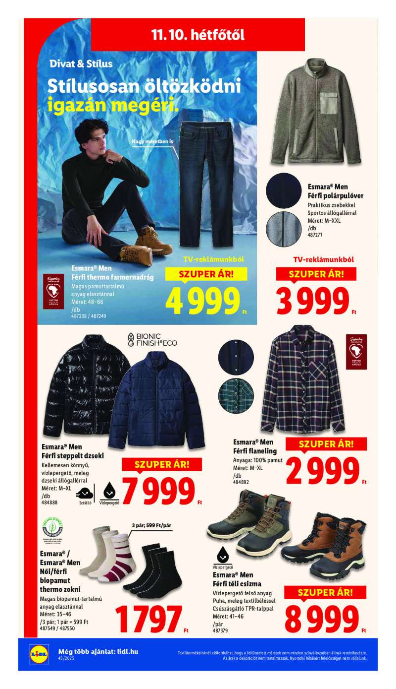 Lidl Érvényes 11.08-től 6 oldal