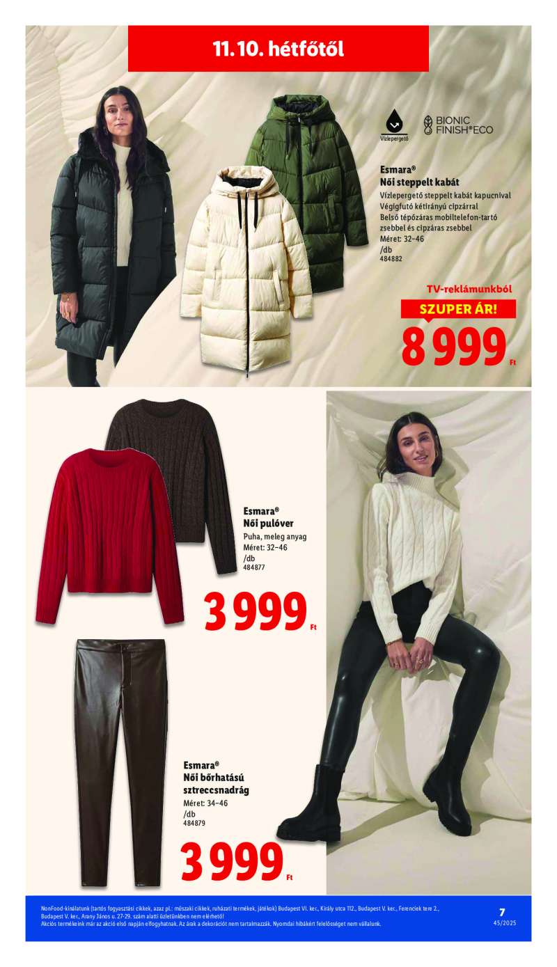 Lidl Érvényes 11.08-től 7 oldal