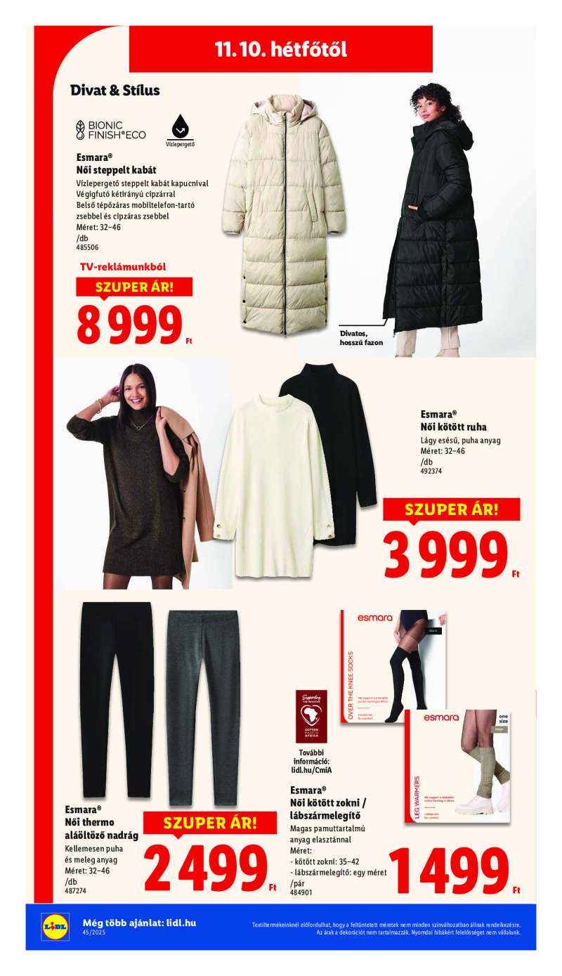 Lidl Érvényes 11.08-től 8 oldal