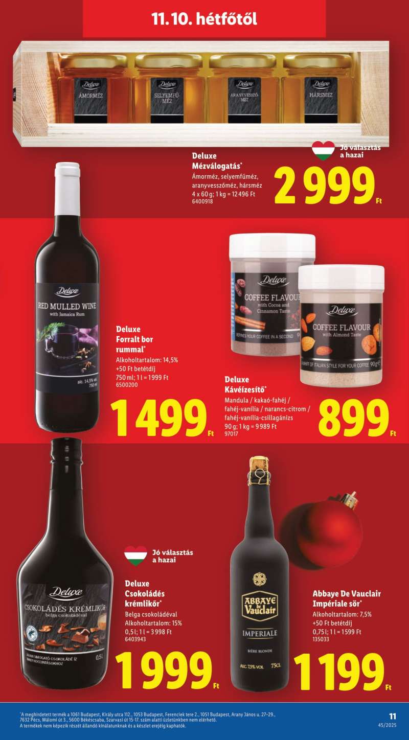 Lidl Akciós Újság Deluxe 11 oldal