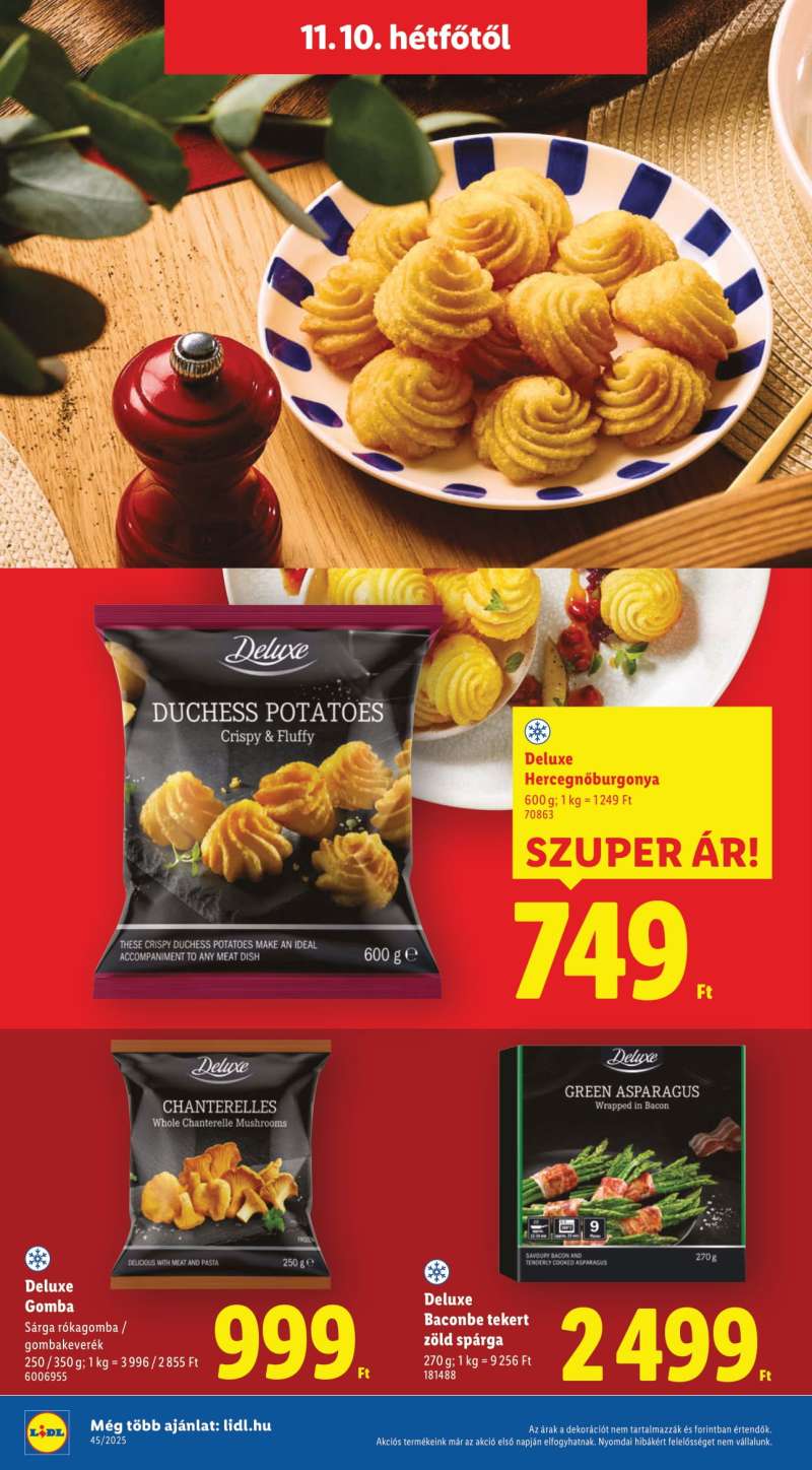 Lidl Akciós Újság Deluxe 12 oldal