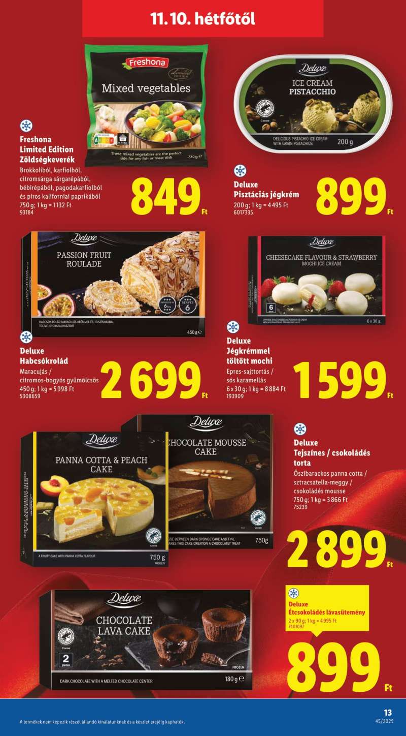 Lidl Akciós Újság Deluxe 13 oldal