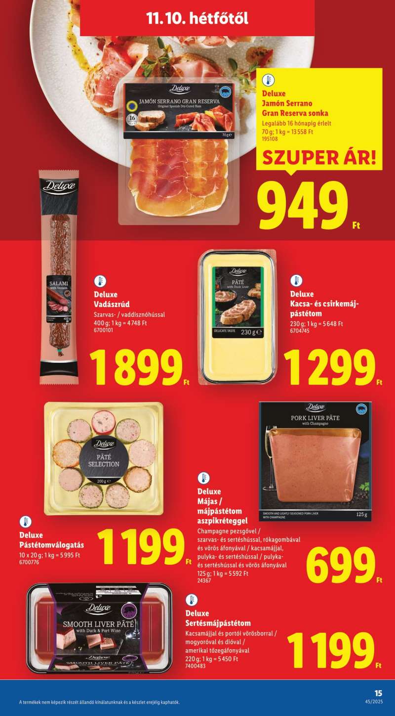 Lidl Akciós Újság Deluxe 15 oldal