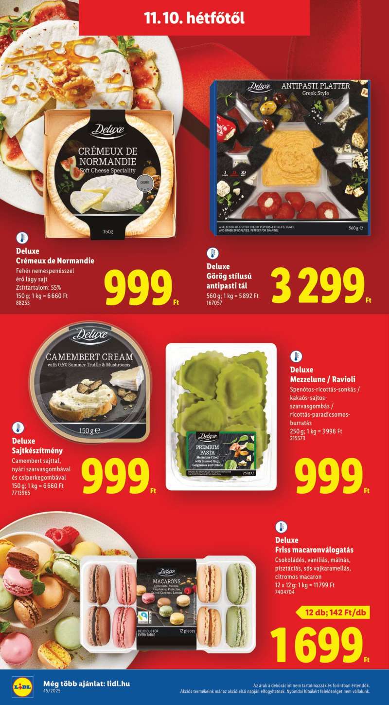 Lidl Akciós Újság Deluxe 16 oldal
