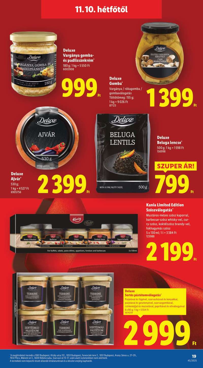 Lidl Akciós Újság Deluxe 19 oldal
