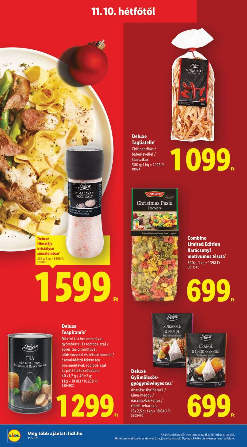 Lidl Akciós Újság Deluxe 20 oldal