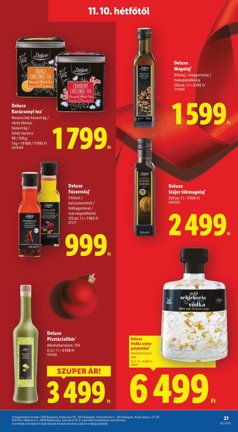 Lidl Akciós Újság Deluxe 21 oldal