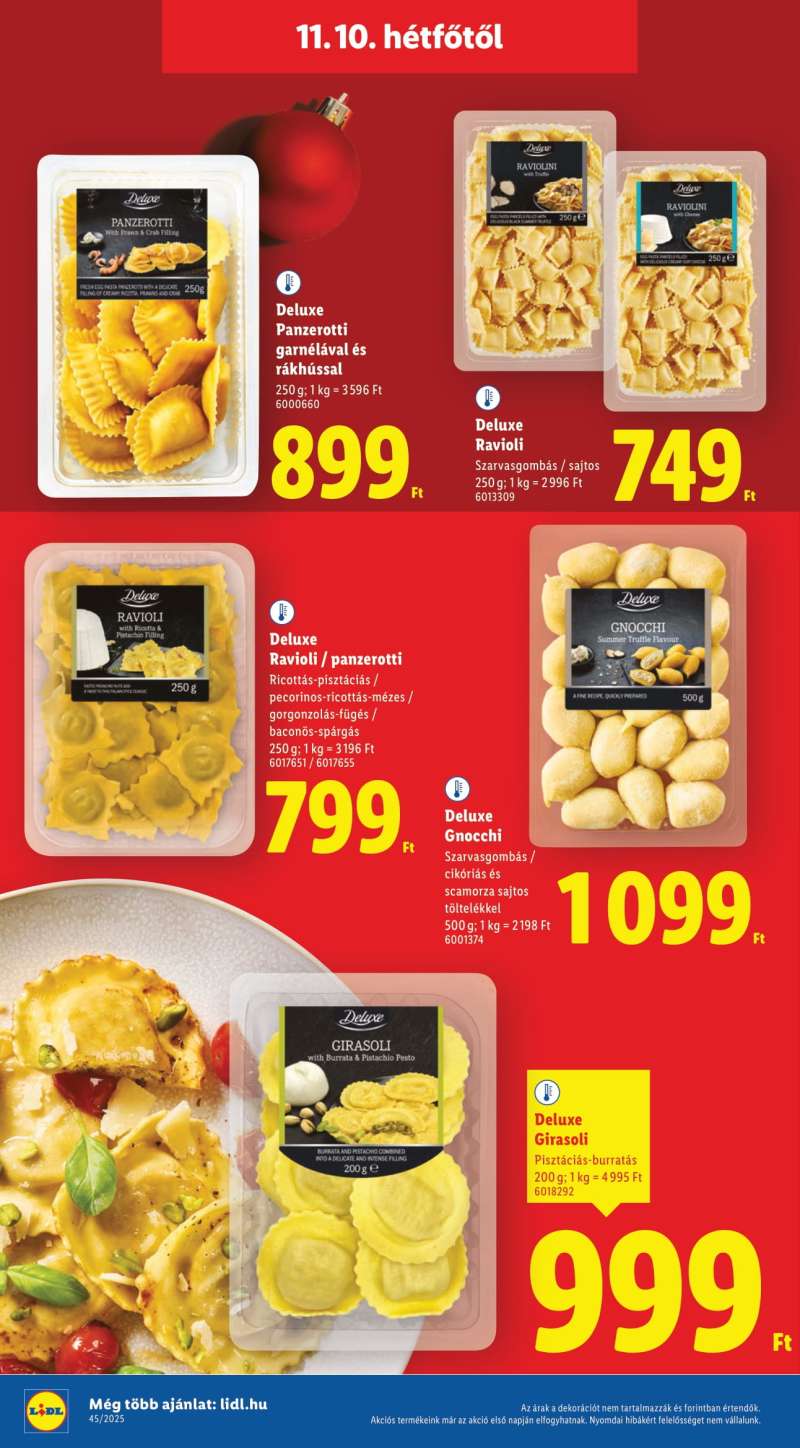 Lidl Akciós Újság Deluxe 4 oldal