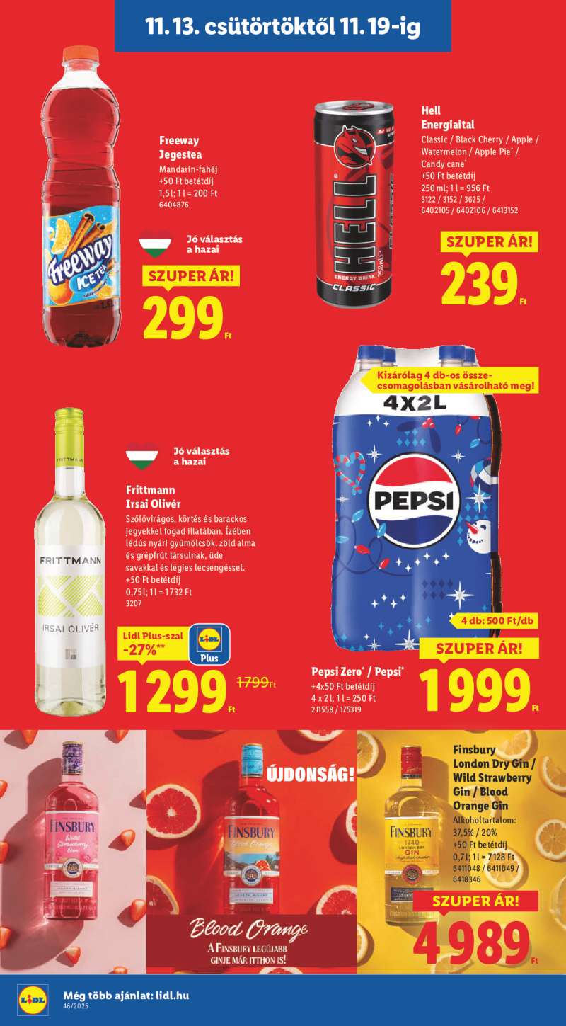 Lidl Érvényes 11.13-től 14 oldal