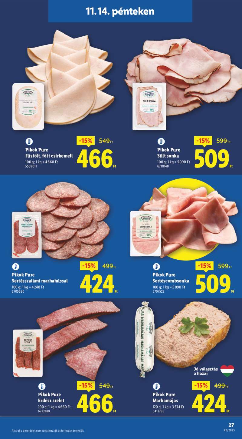 Lidl Érvényes 11.13-től 27 oldal