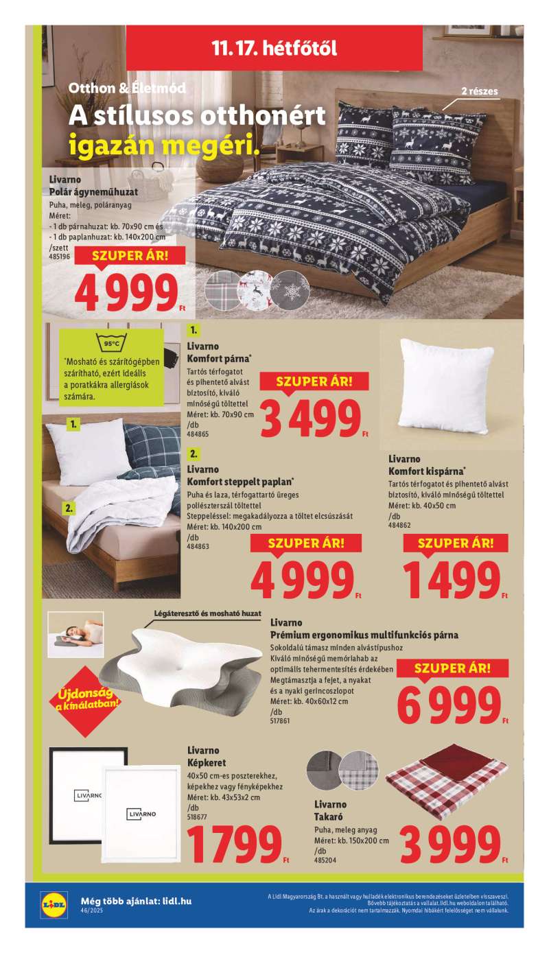 Lidl Érvényes 11.13-től 38 oldal