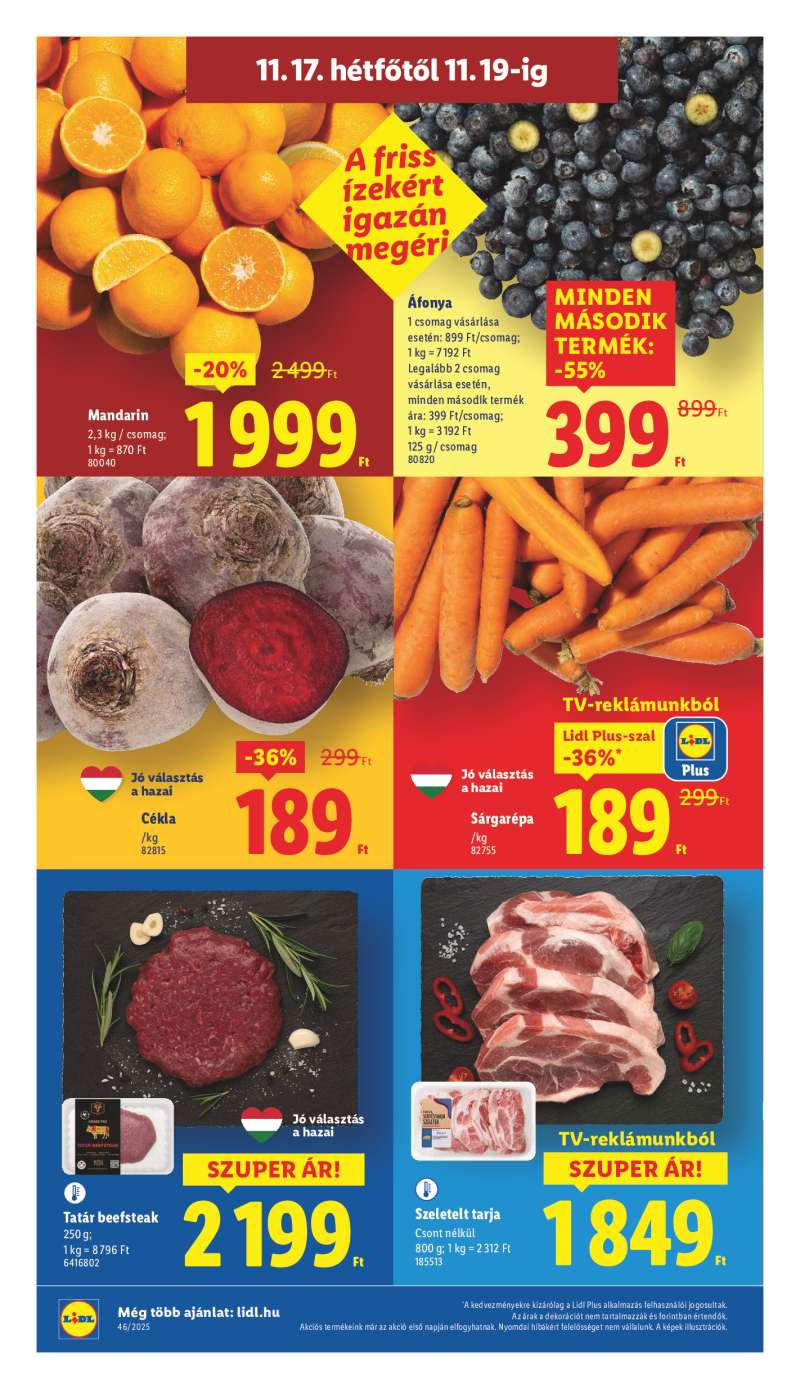 Lidl Érvényes 11.13-től 40 oldal