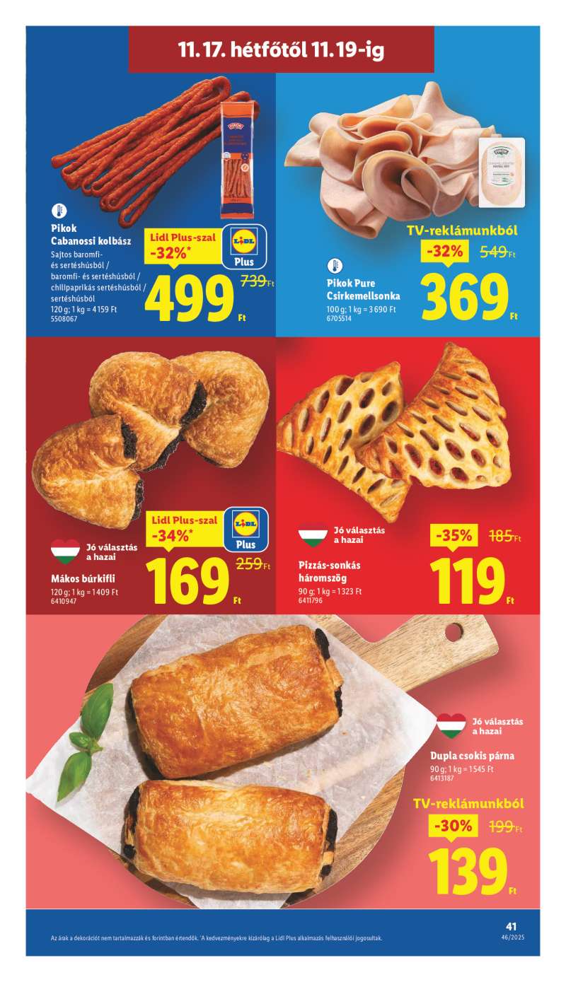 Lidl Érvényes 11.13-től 41 oldal