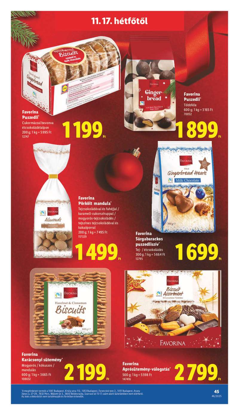 Lidl Érvényes 11.13-től 45 oldal