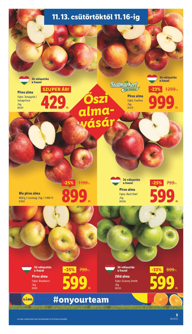 Lidl Érvényes 11.13-től 5 oldal