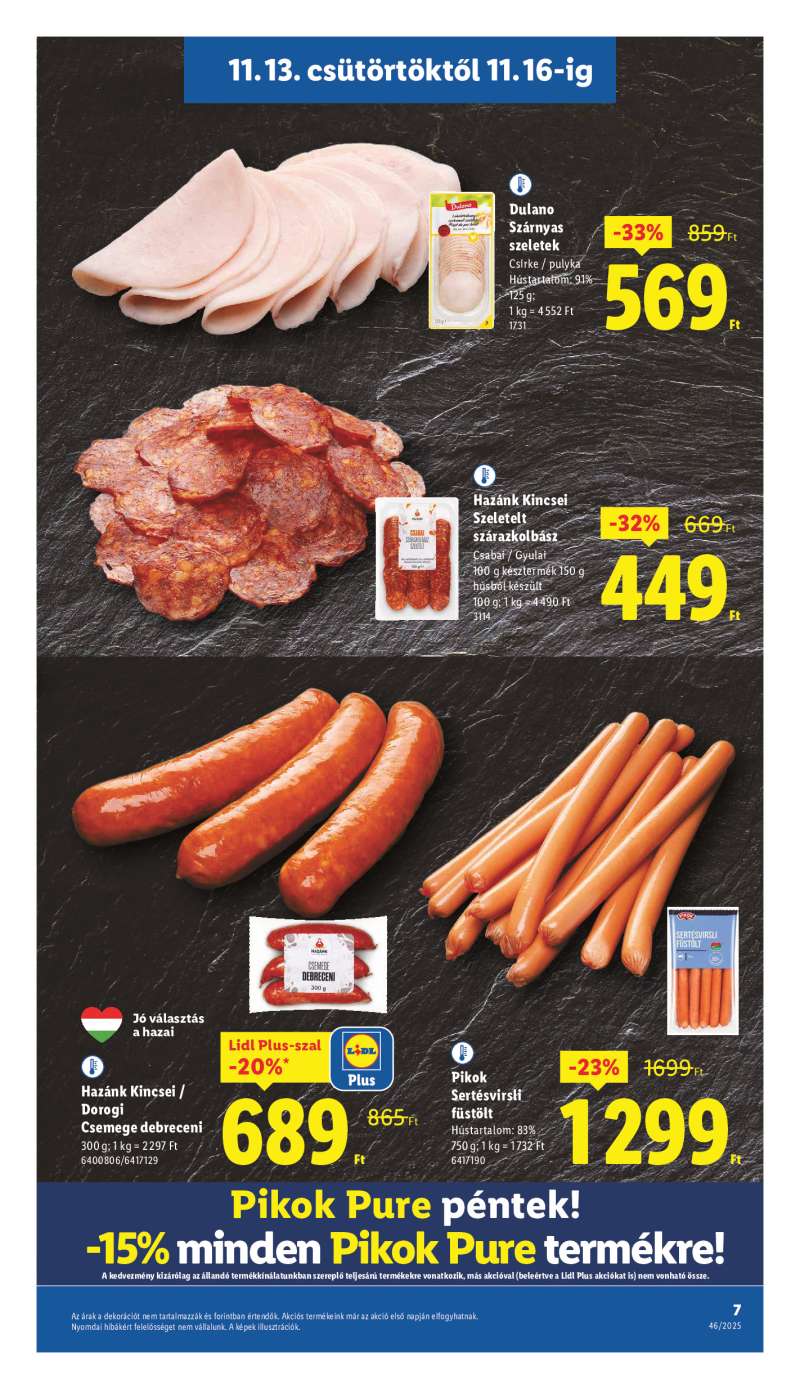 Lidl Érvényes 11.13-től 7 oldal