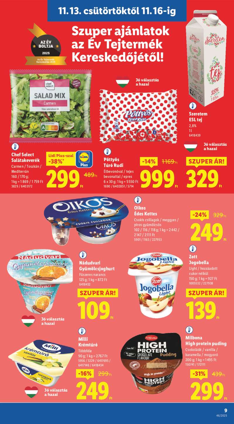 Lidl Érvényes 11.13-től 9 oldal