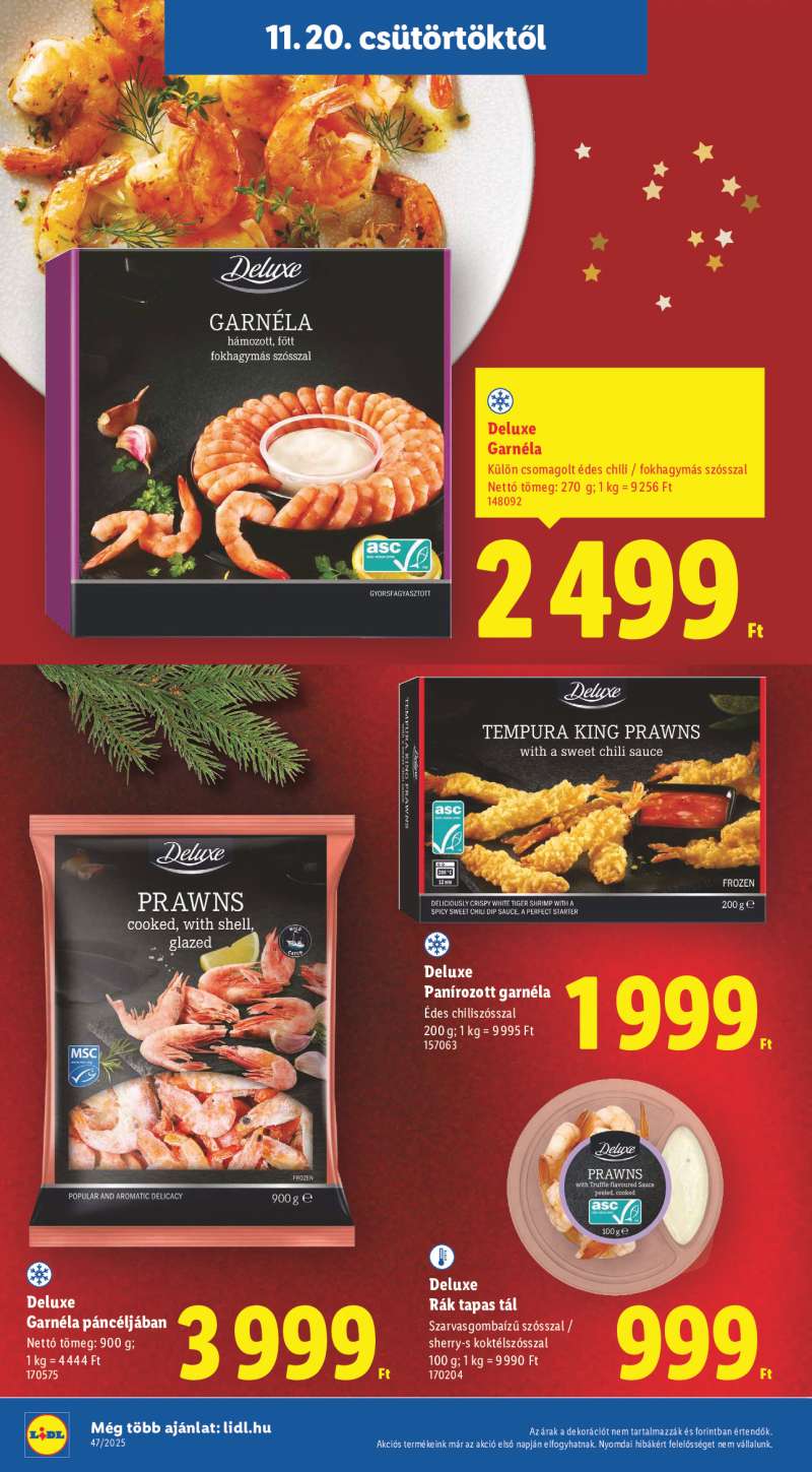 Lidl Érvényes 11.20-tól 20 oldal