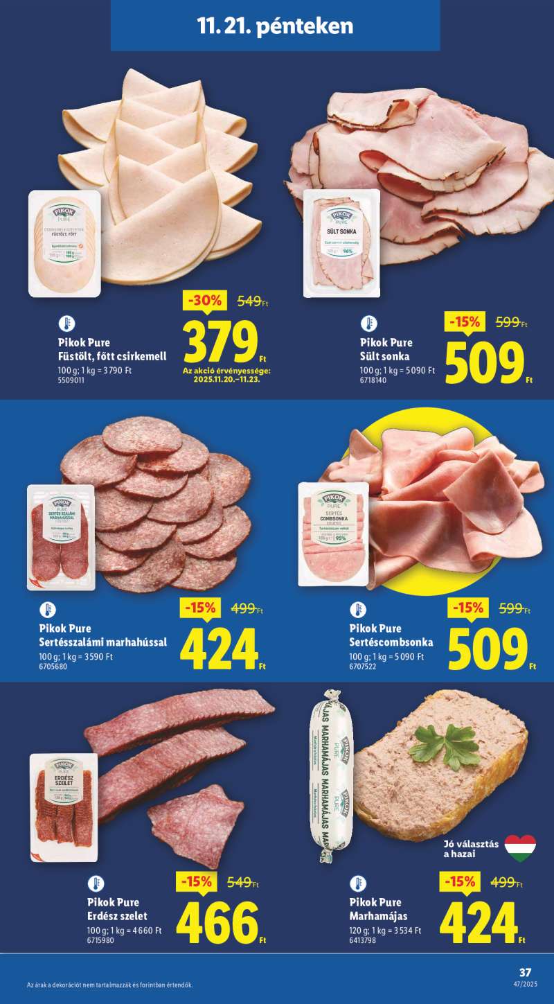Lidl Érvényes 11.20-tól 37 oldal