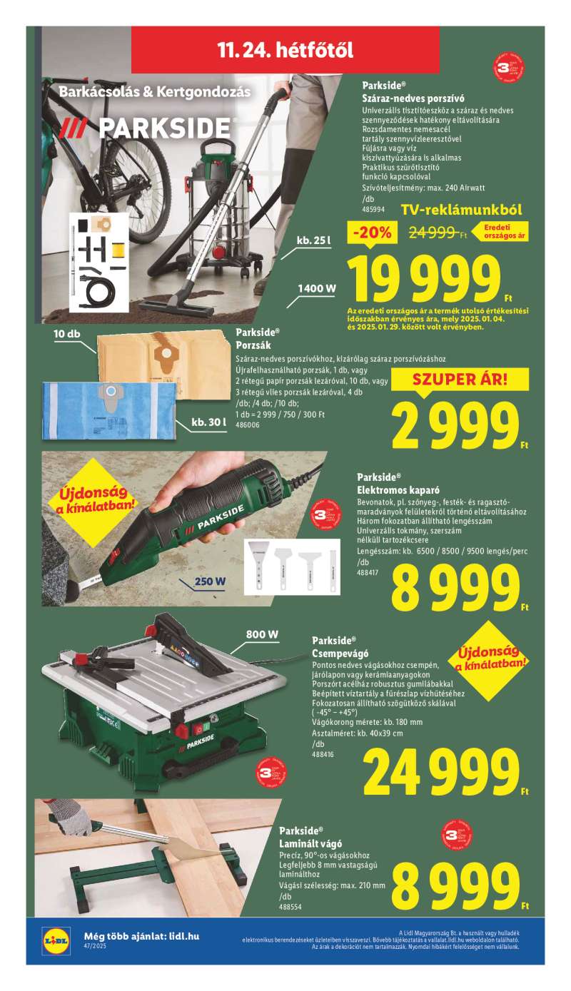 Lidl Érvényes 11.20-tól 42 oldal