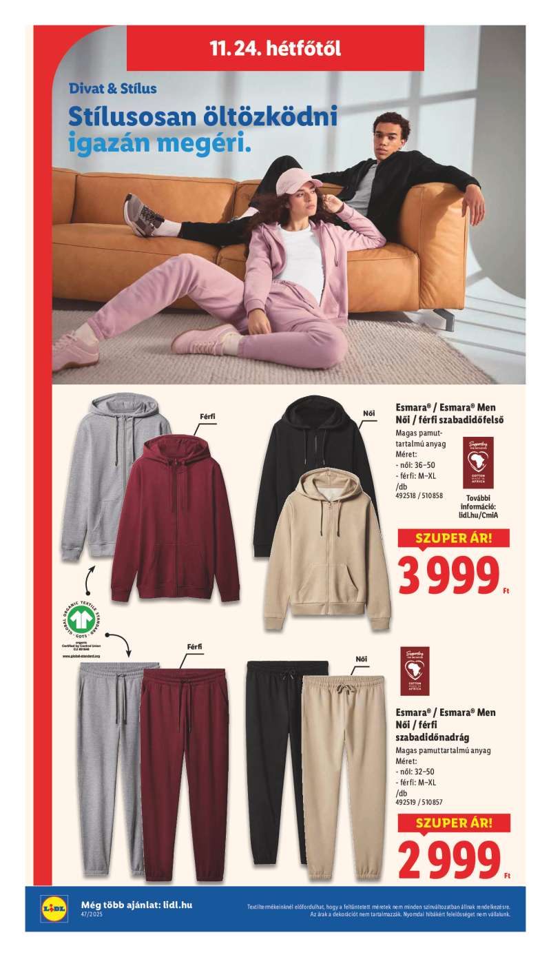Lidl Érvényes 11.20-tól 46 oldal