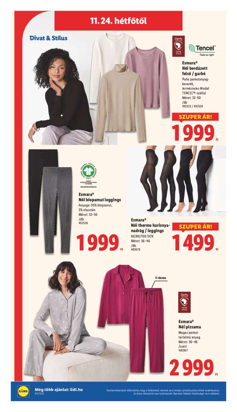 Lidl Érvényes 11.20-tól 48 oldal