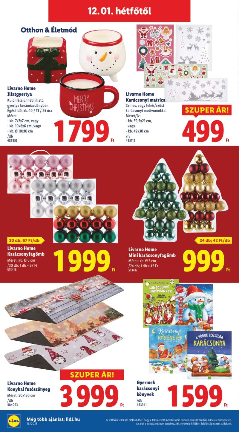 Lidl Akciós Újság NonFood 16 oldal